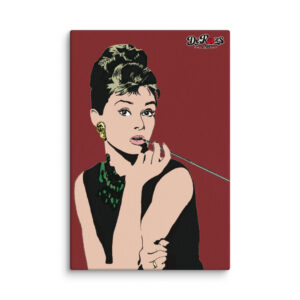 Canvas – 60s Icon Pop-Art – Red