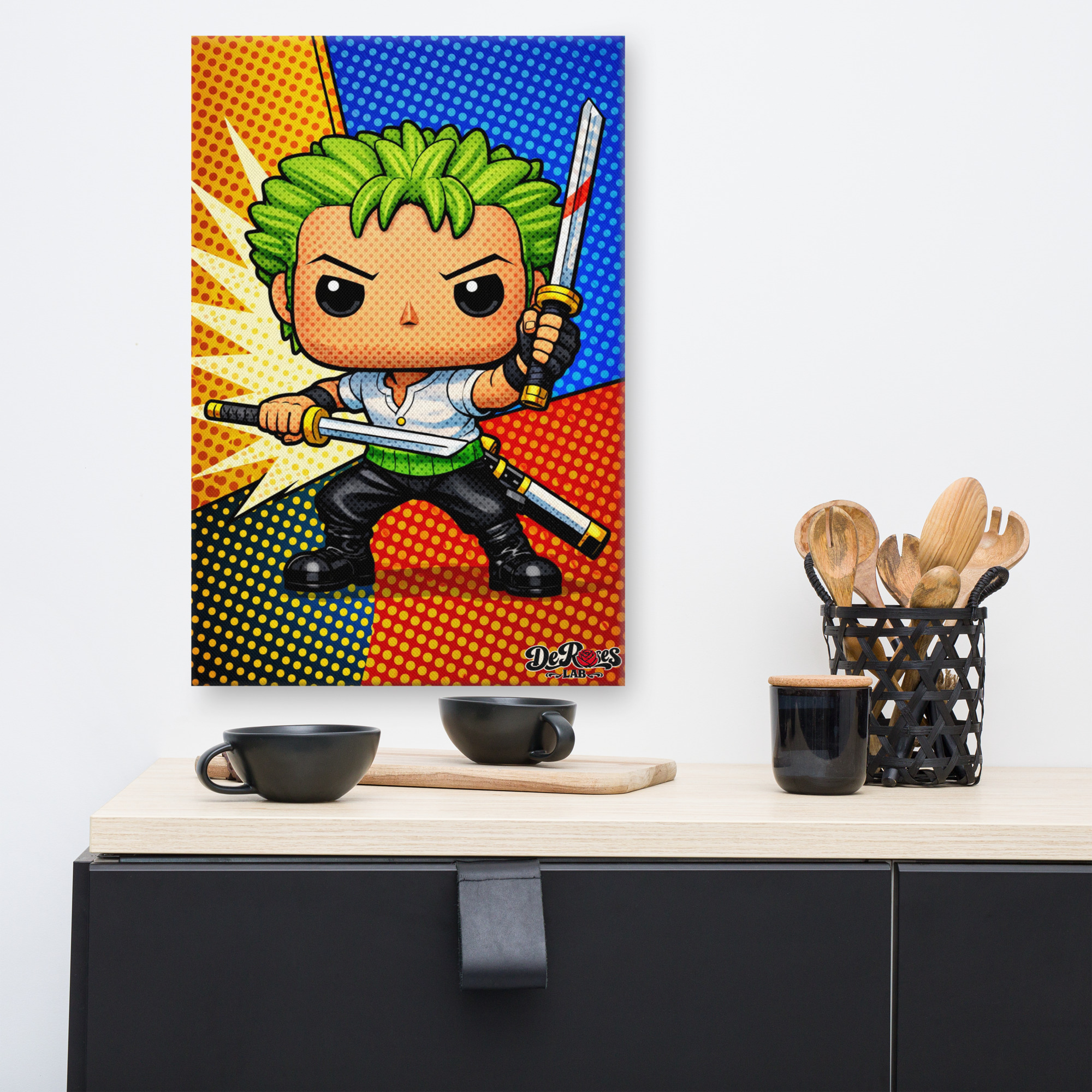 Canvas - An Irresistible Pop-Art Crew - The Swordsman - Image 7