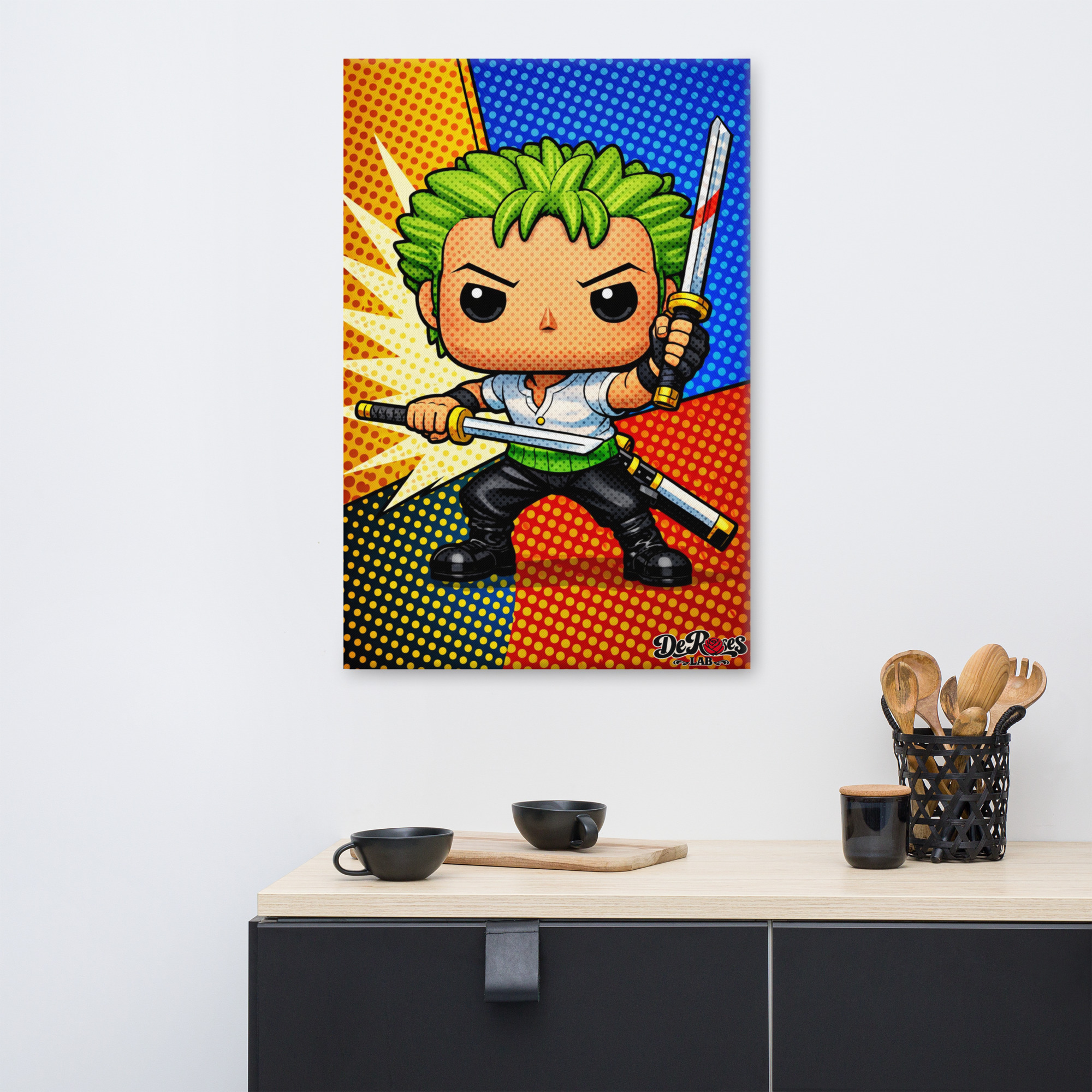 Canvas - An Irresistible Pop-Art Crew - The Swordsman - Image 8