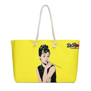 Oversized weekender bag - 60s Icon Pop-Art - Yellow